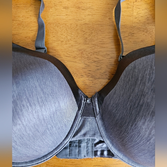 VANITY FAIR Womens Gray Lightly Lined, Underwire Bra - Size 42DD - Picture 2 of 5